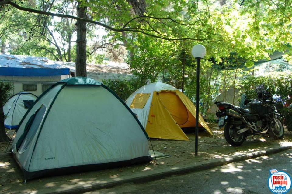 Καλοκαιρινές διακοπές σε κάμπινγκ ΠαντελεήμοναςΆνετος χώρο για σκηνές.