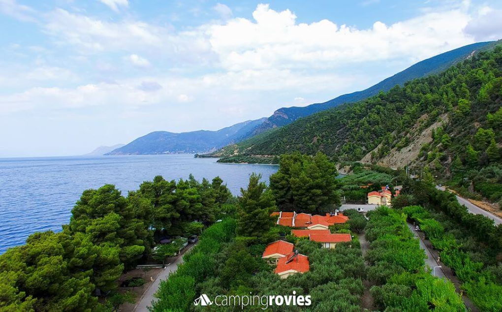 Camping Rovies στην Βόρεια Εύβοια, με θέα τον Ευβοϊκό κόλπο. Κάνε κράτηση εδώ!