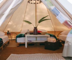 Bell Tent LUX 7 Φθηνη διαμονη σε κοντινο προορισμο στην αθηνα. Κάνε κράτηση glam camping