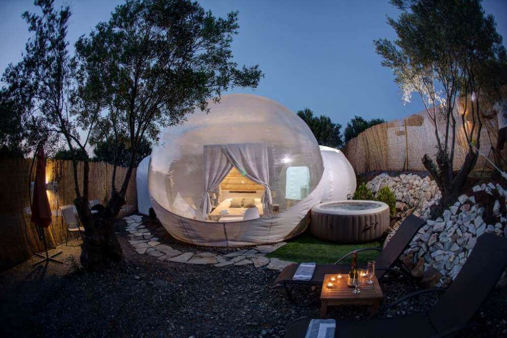 Glamping tents Χαλκιδική. Πολυτελές κάμπινγκ