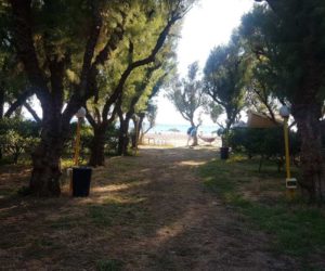 Camping am Meer. Ideal für Kinder. Beach-Volleyball. Sandstrand.