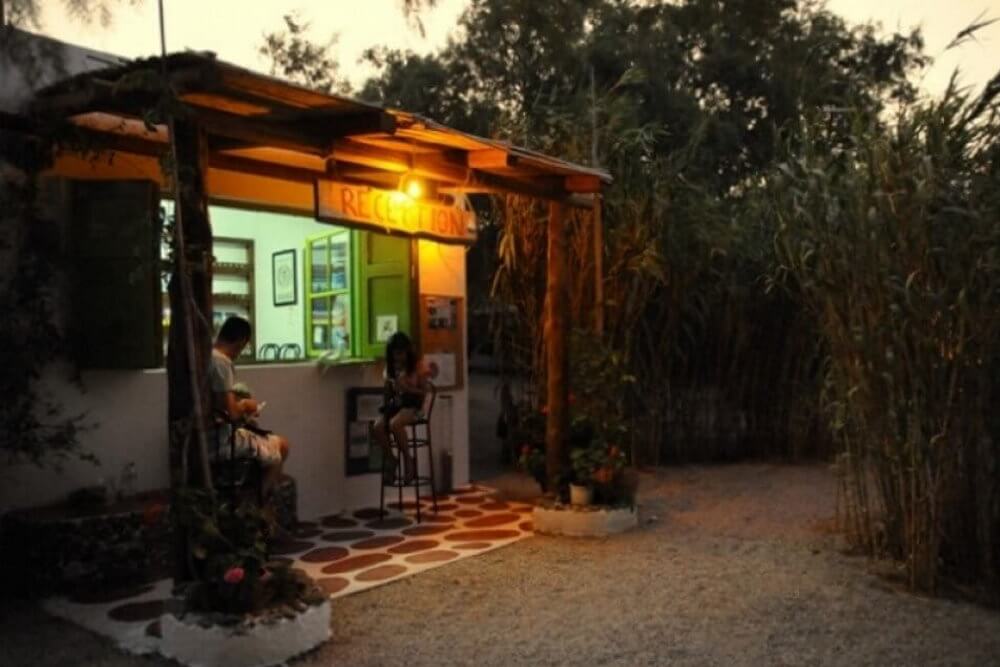 camping sites by the sea. camping greece. camping on an island
