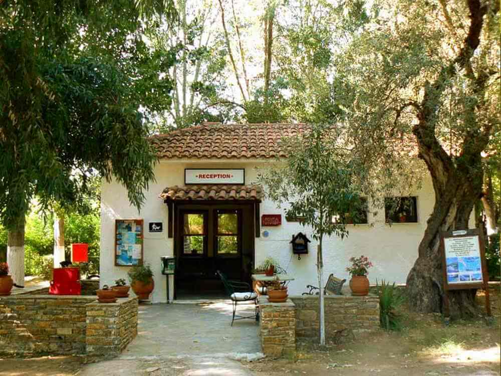 camp area, travel greek . pelion greece