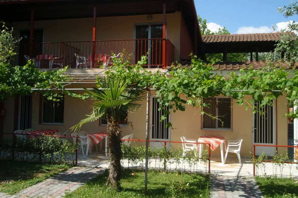 Family vacation in campsite. Camping gold beach.luxury camping greece.