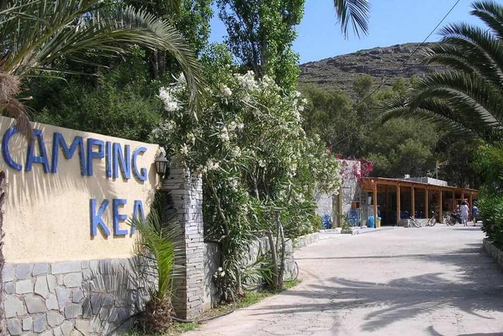 greece 2021, camping, camping kea