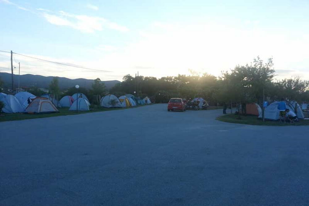 Camping Ierissou. Organised campsites greece. camping with children